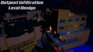 Outpost Infiltration - Unreal Engine 5 - Level Design