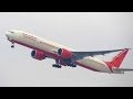 Air India Boeing 777-300ER [VT-ALO] Takeoff from New York JFK Airport [Full HD]
