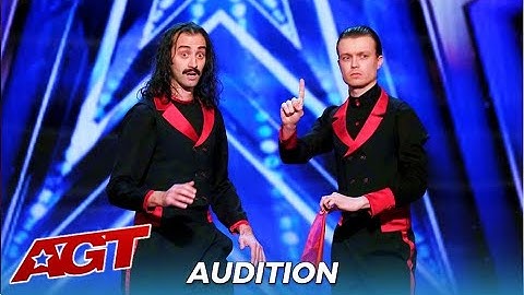 Demented Brothers: Magic Comedy Duo Get Simon Cowell All CONFUSED!