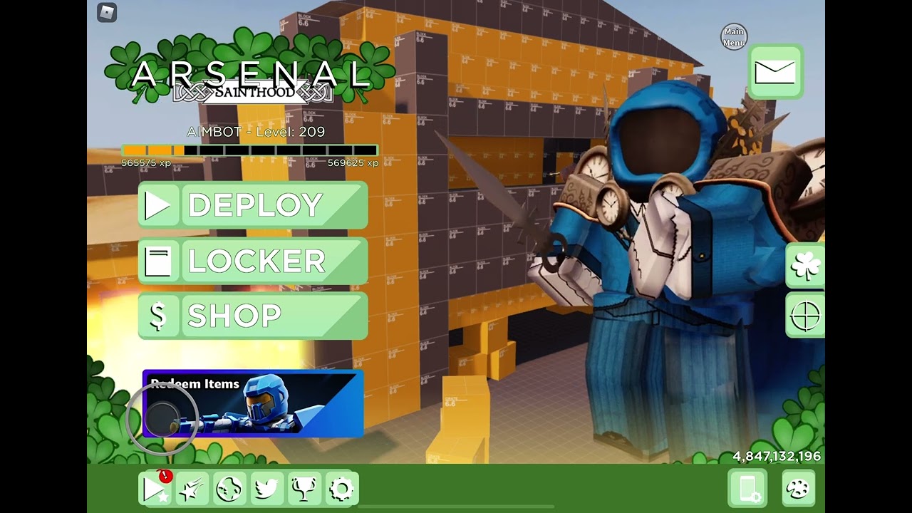 Level 200 arsenal (qualified pro)