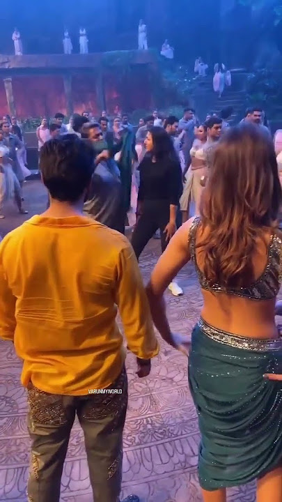 thumkaswari behind the scene #keerthisanon#varundhawan #shorts #heroine #attitudestatus