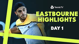 Cerundolo vs Giron, Shang, Etcheverry & Purcell Play | Eastbourne 2024 Highlights Day 1 screenshot 4
