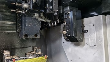 SolidCAM 2021 - Initial test cut on Citizen M32-4M8