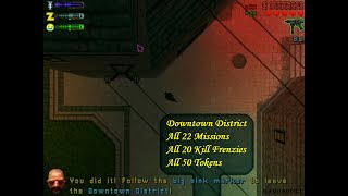 Grand Theft Auto 2 Chapter 1 Downtown District Missions, Kill Frenzies And Tokens