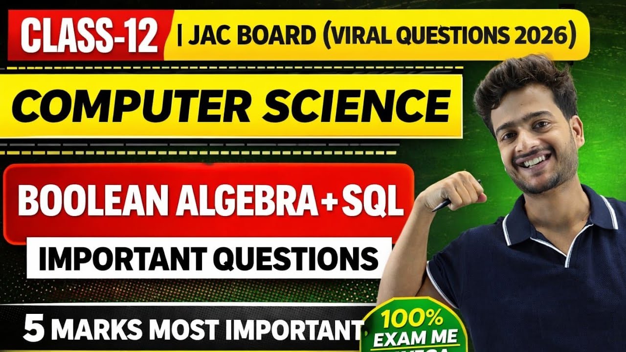 Class 12 Computer Science 2026 🔥 5 marks important questions most ...