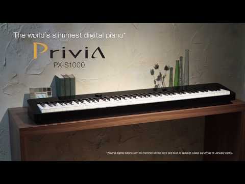 Privia PX-S1000 Feature Introduction Video | CASIO