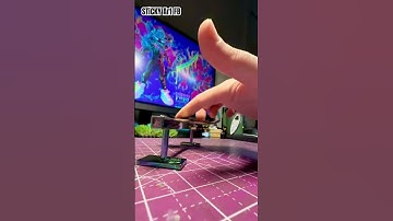 Slomo Trick on Tech deck pro rail #satisfying #slomo #techdeck