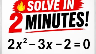 Learn Completing The Square in 5 Minutes (Easy Algebra Trick)