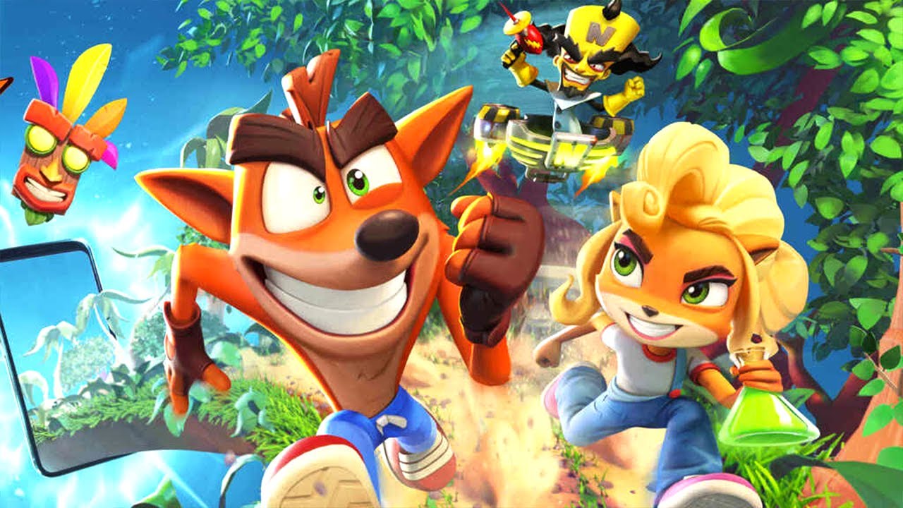 NUEVO JUEGO Crash Bandicoot On the Run! YouTube