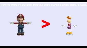 How to Make a Custom Character for Super Smash Bros. Brawl (Blender)