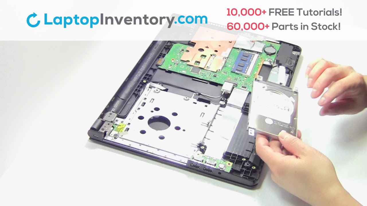 Hard Drive Replacement Dell Inspiron. Fix, Install, Repair HDD 3551