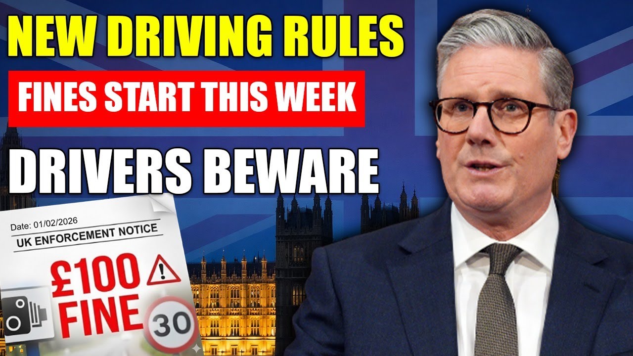 UK Drivers ALERT: 5 New Rule Changes Start This Week — You Could Be Fined