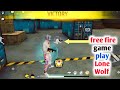 Free Fire Lone Wolf Game Play | free fire game 1 vs 2 | game play | free fire | Rafi tv