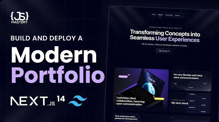 Build and Deploy an Amazing Developer Portfolio with Next JS and Framer Motion