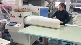 JBJ-7 TIAN YUAN duvet/comforter/quilt/blanket vacuum packing machine roll packing winding machine