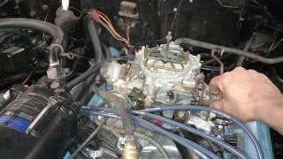 Player Profile 1965 Cadillac 429 start up with Sanderson headers and straight pipes