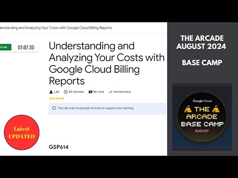 Understanding and Analyzing Your Costs with Google Cloud Billing Reports || #qwiklabs || #GSP614