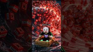 Minecraft แต่ผมต้องหนี คลื่นสึนามิ!! #minecraft #roblox