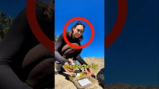 She Found a Secret Hidden Treasure by Accident 😱 | Real Geocache Discovery #shorts