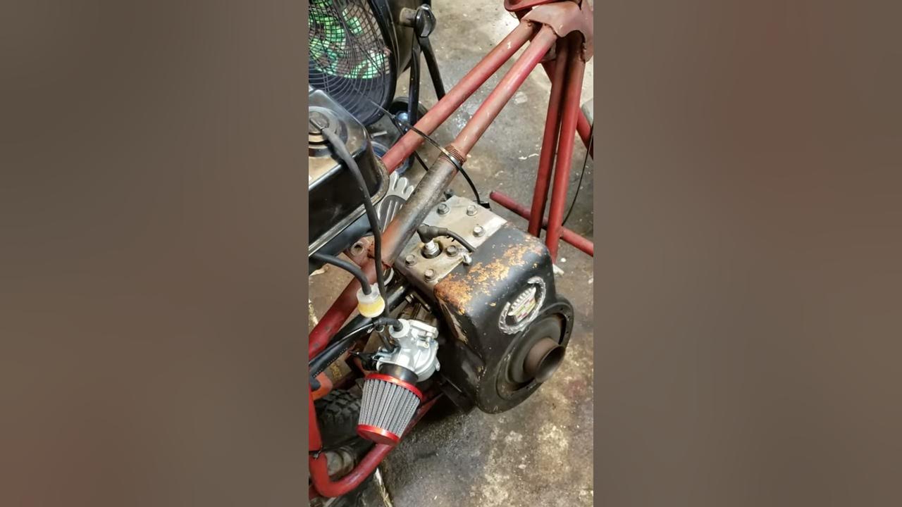 Briggs 5hp flathead with pz22 carb YouTube