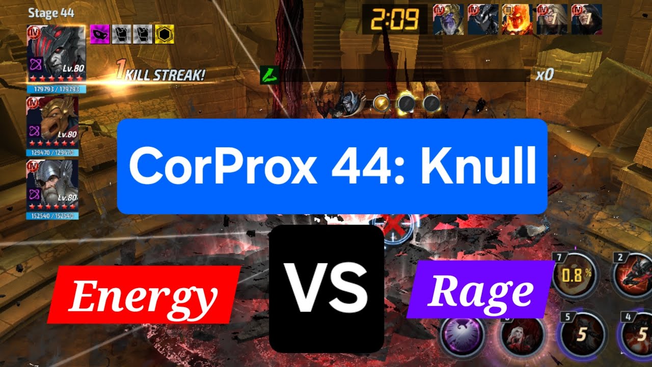 CorProx 44: Knull｜Energy VS Rage - WBL+ VIII - YouTube