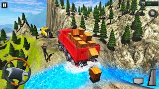 Cargo Transporter Truck Simulator 2020 - Driving On Hills - Android iOS Gameplay screenshot 1