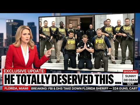 BREAKING: FBI &amp; DHS TAKE DOWN Florida Sheriff — 324 Guns, Cartel Links &amp; $12M SEIZED