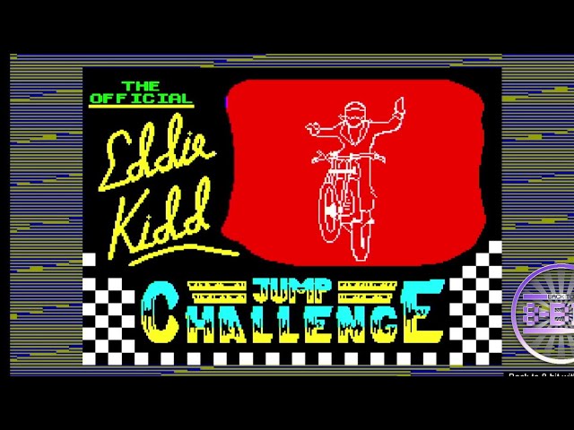 Eddie Kidd Jump Challenge on the Sinclair ZX Spectrum, with some