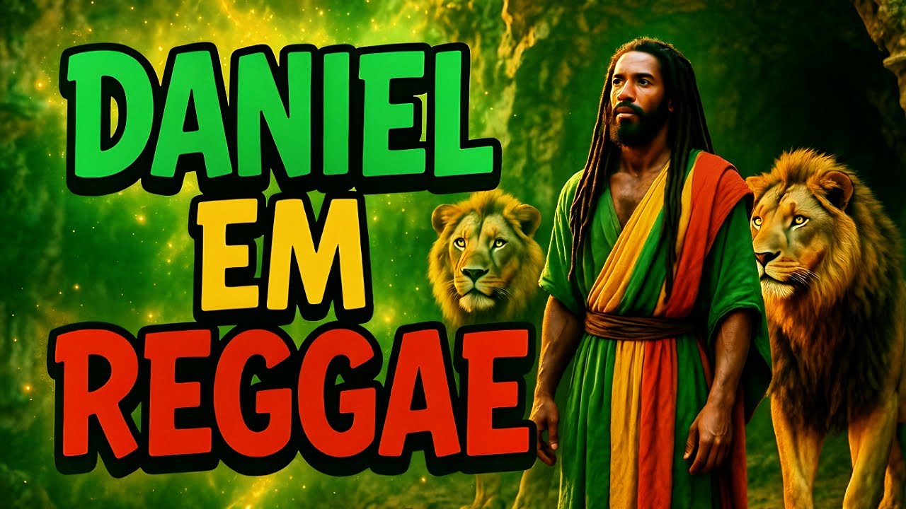 E se Daniel cantasse Reggae? Fé no fogo e louvor no meio da prova! 🔥🦁 Reggae Gospel 2025