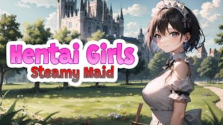 Hentai Girls: Steamy Maid (Nintendo Switch Gameplay) Let's Play ENF/CMNF Puzzle with Anime Girls