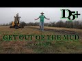 F-450 Stuck in the mud - BEST WAY TO GET UNSTUCK!