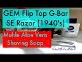 GEM Flip Top - G Bar - SE Razor (1940's)