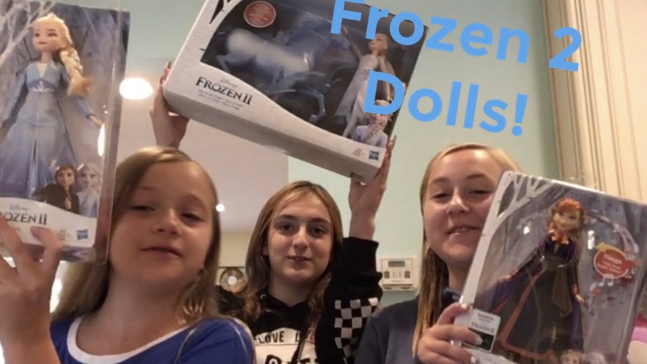 Frozen 2 Barbies for Christmas