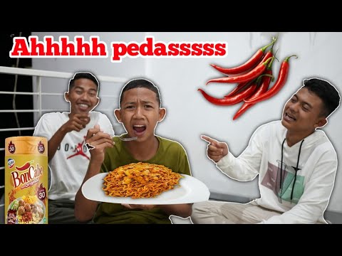 PRANK SAPUTRA MAKAN MIE PEDES SAMPE DOWER, PEMBALASAN ARIK😰 | Mikael Family