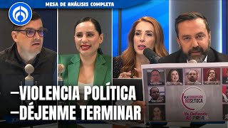 Debate: "¿Morena va ganando, pero se 'chistan' por una movilización?", Triana