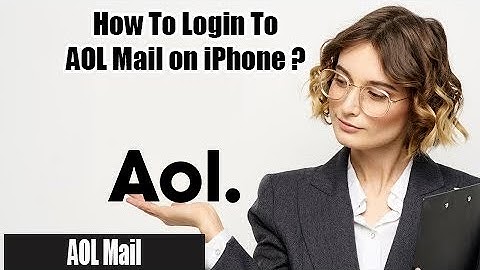 How to Login AOL Mail on iPhone 2022 | Aol.com Mail Login | AOL Mail Sign In