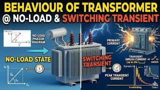 Transformer at No load Switching Transient @JKAcademyIndia 
