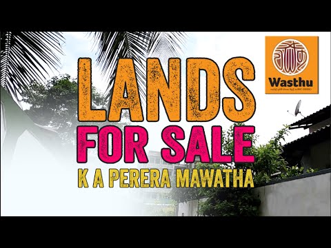 18.5 & 10 Perch Land for Sale Malabe Arangala Amaragoda Palawaththa Property for sale