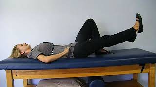 Supinated Pelvic Floor Muscle Contraction With Leg Extension
