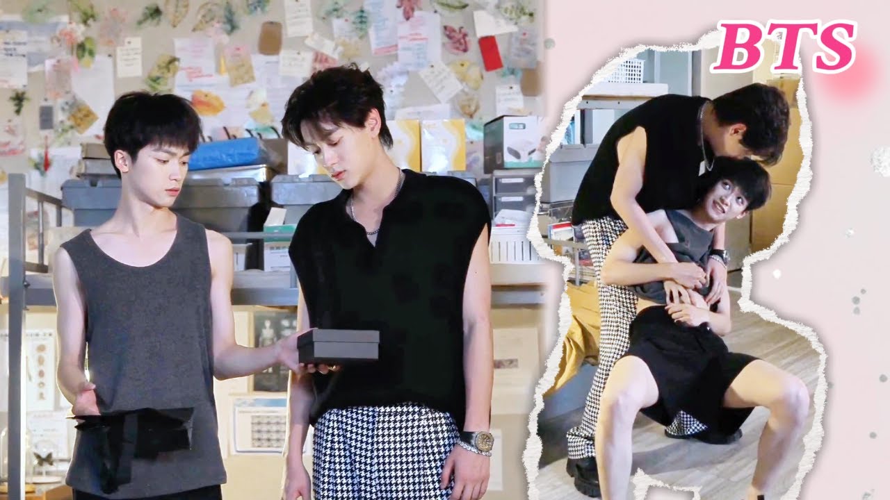 BTS! После подарка Да Бао тянут к бёдрам и целуют резко! Режиссёр кричит: Стоп!