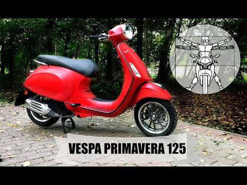 Video: Vespa 125/150 diapazoni uchun yangi uch valfli dvigatel