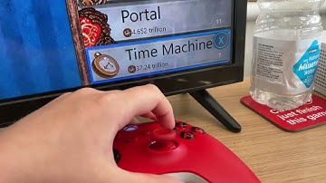 Buying the Time Machine in cookie clicker 🍪