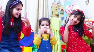 Ashu and KatyCutie helps sister Anshini good behaviour stories for children