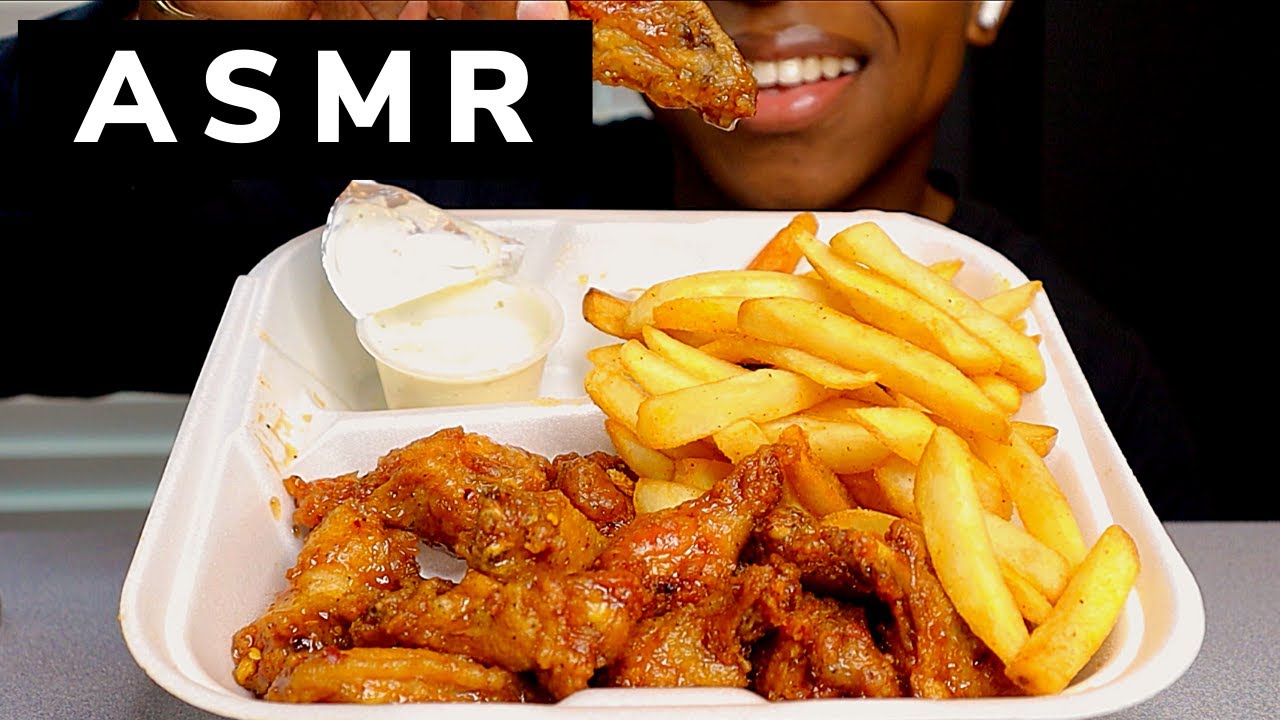 ASMR CHICKEN WINGS
