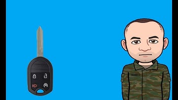 How to replace a 2017 Lincoln Navigator 4 Button Remote Head Key Remote Battery