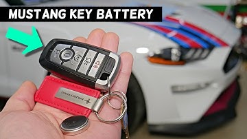 FORD MUSTANG KEY FOB BATTERY REPLACEMENT REMOVAL 2015 2016 2017 2018 2019 2020 2021 2022 2023