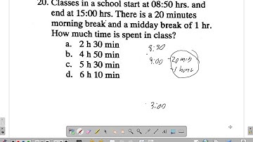 CSEC Mathematics Paper 1 Sample 1 Question 20 - Measurement