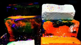 Dyed &amp; Fresh BSN Gym Chalk Crush || Compilation || Satisfying || Powdery || @Jeepgirl_ASMR 
