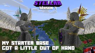 [StellarSMP] Markoy Builds - Episode 1 - My starter base... got a little out  of hand