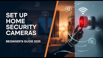 How to Set Up Home Security Cameras (Beginner’s Guide 2025)